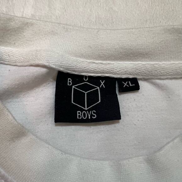 Box Boys‎ graphic t-shirt Sz XL - I Heart Box - Music Festival NYC Underground - Picture 3 of 7